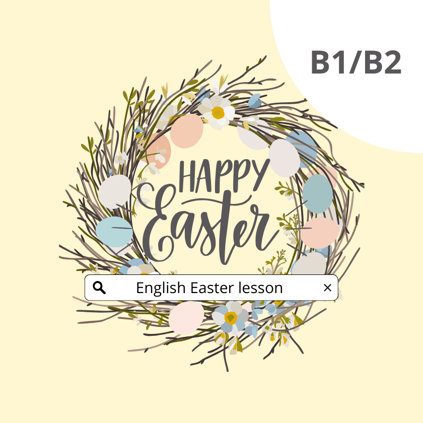 Easter English lesson B1/B2 cover image